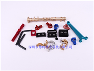 Special aluminum alloy die-casting anodized color